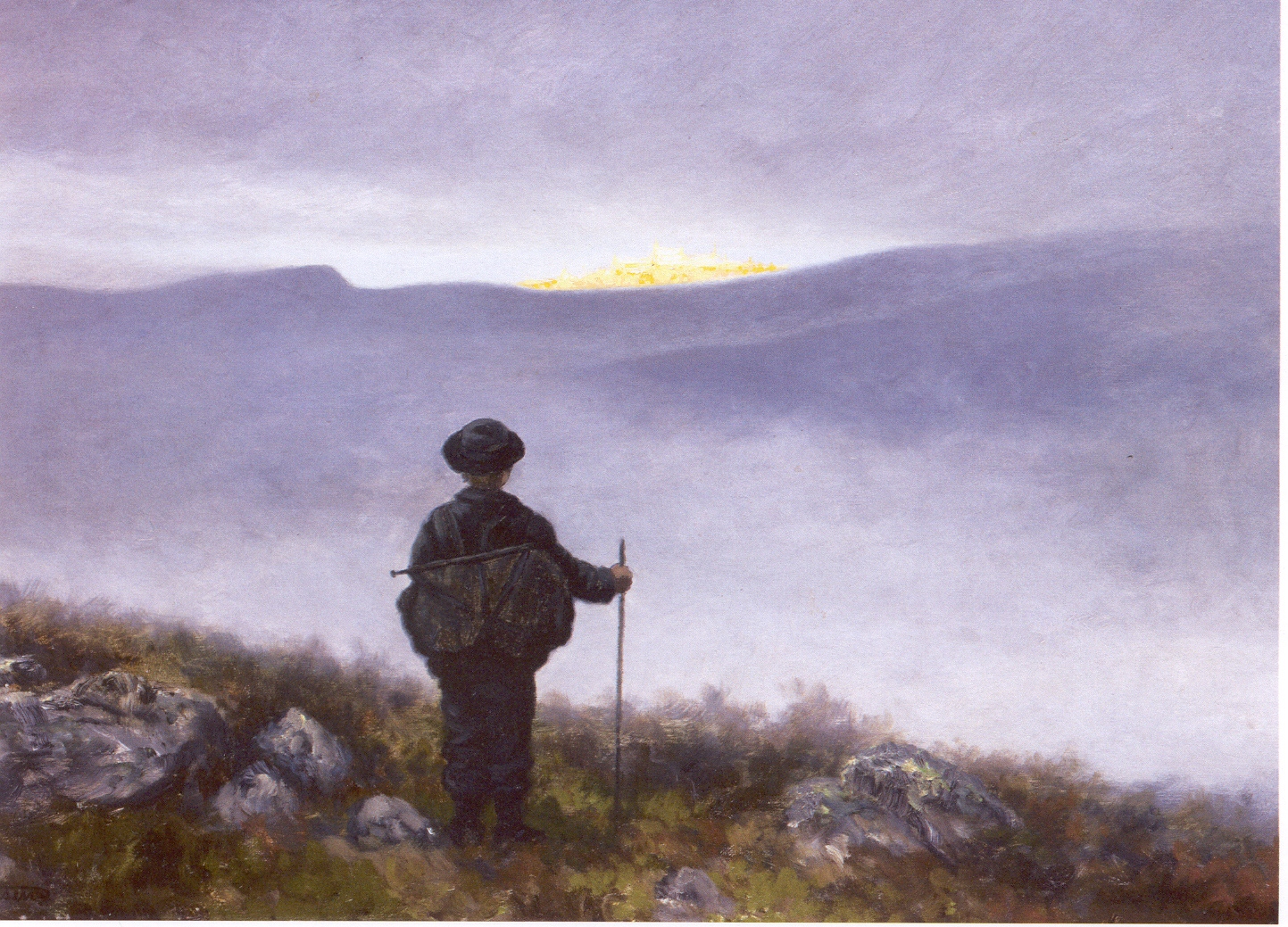 Theodor Kittelsen's painting Soria Moria